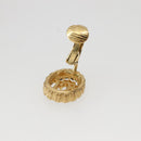 Christian Dior Earring metal Gold Auth 143884-10
