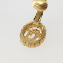 Christian Dior Earring metal Gold Auth 143884-11