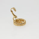 Christian Dior Earring metal Gold Auth 143884-4