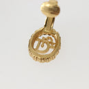 Christian Dior Earring metal Gold Auth 143884-6