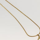 Christian Dior Necklace metal Gold Auth 143889-11