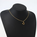 Christian Dior Necklace metal Gold Auth 143889-15