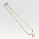 Christian Dior Necklace metal Gold Auth 143889-2