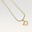 Christian Dior Necklace metal Gold Auth 143889-3