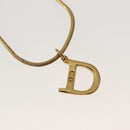 Christian Dior Necklace metal Gold Auth 143889-4