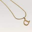 Christian Dior Necklace metal Gold Auth 143889-9