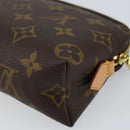 LOUIS VUITTON Monogram Pochette Cosmetic PM Pouch M43998 LV Auth 143908-15