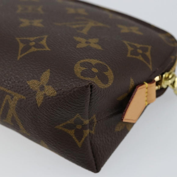 LOUIS VUITTON Monogram Pochette Cosmetic PM Pouch M43998 LV Auth 143908