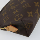 LOUIS VUITTON Monogram Pochette Cosmetic PM Pouch M43998 LV Auth 143908-16