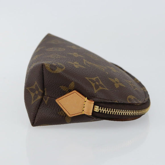 LOUIS VUITTON Monogram Pochette Cosmetic PM Pouch M43998 LV Auth 143908