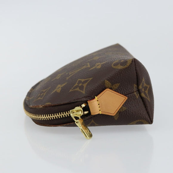 LOUIS VUITTON Monogram Pochette Cosmetic PM Pouch M43998 LV Auth 143908