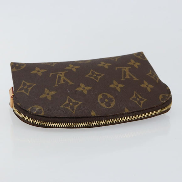 LOUIS VUITTON Monogram Pochette Cosmetic PM Pouch M43998 LV Auth 143908