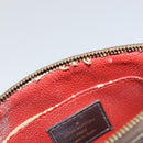 LOUIS VUITTON Damier Ebene Pochette Cosmetic PM Pouch N47516 LV Auth 143909-10