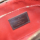 LOUIS VUITTON Damier Ebene Pochette Cosmetic PM Pouch N47516 LV Auth 143909-17