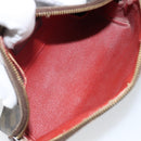 LOUIS VUITTON Damier Ebene Pochette Cosmetic PM Pouch N47516 LV Auth 143909-11