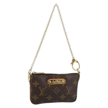 LOUIS VUITTON Monogram Pochette Mira PM Accessory Pouch M60095 LV Auth 143910V