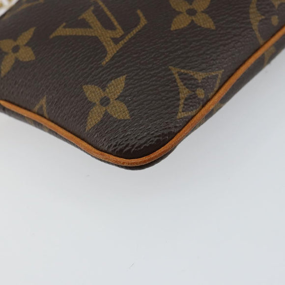 LOUIS VUITTON Monogram Pochette Mira PM Accessory Pouch M60095 LV Auth 143910V