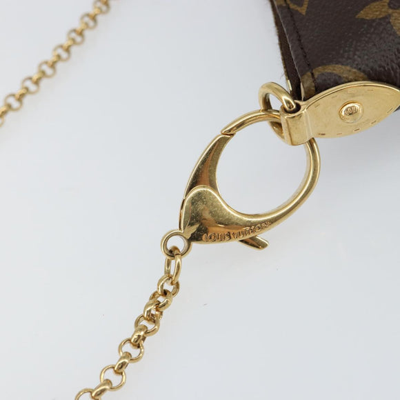 LOUIS VUITTON Monogram Pochette Mira PM Accessory Pouch M60095 LV Auth 143910V