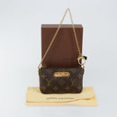 LOUIS VUITTON Monogram Pochette Mira PM Accessory Pouch M60095 LV Auth 143910V-12