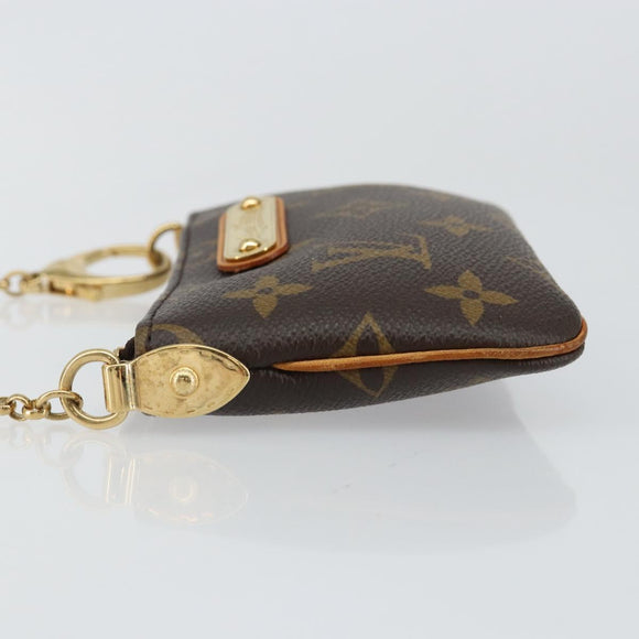 LOUIS VUITTON Monogram Pochette Mira PM Accessory Pouch M60095 LV Auth 143910V