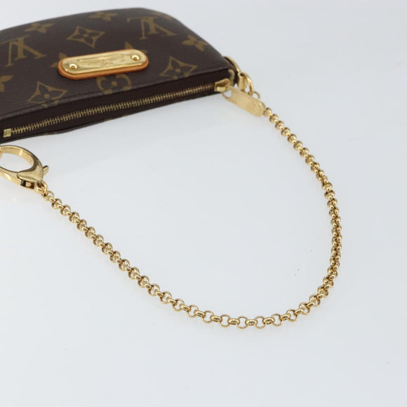 LOUIS VUITTON Monogram Pochette Mira PM Accessory Pouch M60095 LV Auth 143910V
