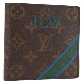 LOUIS VUITTON Monogram Portefeuille Marco NM Bifold Wallet LV Auth 143913