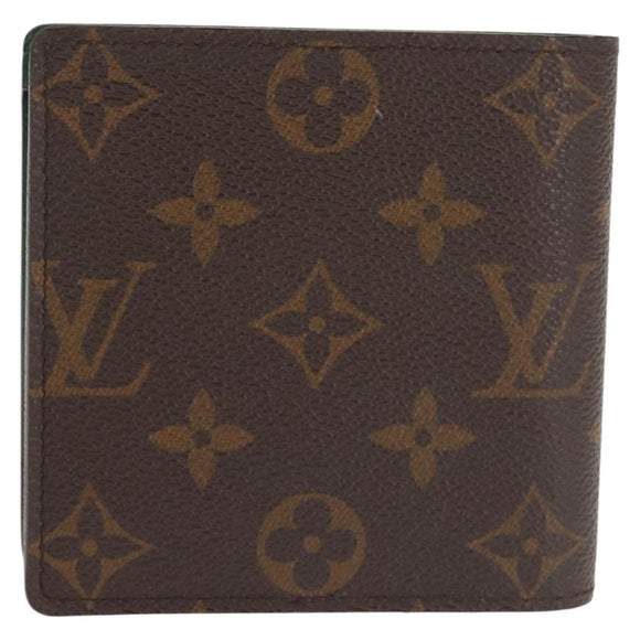 LOUIS VUITTON Monogram Portefeuille Marco NM Bifold Wallet LV Auth 143913
