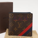 LOUIS VUITTON Monogram Portefeuille Marco NM Bifold Wallet LV Auth 143914-17