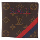 LOUIS VUITTON Monogram Portefeuille Marco NM Bifold Wallet LV Auth 143914-2