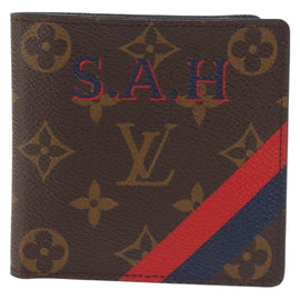 LOUIS VUITTON Monogram Portefeuille Marco NM Bifold Wallet LV Auth 143914 - 0