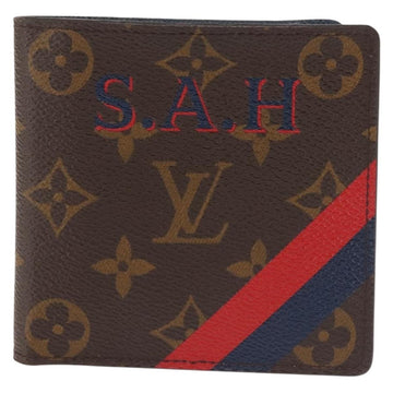 LOUIS VUITTON Monogram Portefeuille Marco NM Bifold Wallet LV Auth 143914 - 0