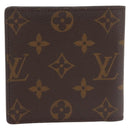 LOUIS VUITTON Monogram Portefeuille Marco NM Bifold Wallet LV Auth 143914-3