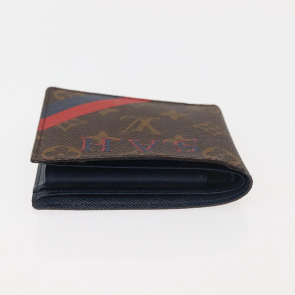 LOUIS VUITTON Monogram Portefeuille Marco NM Bifold Wallet LV Auth 143914