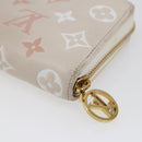 LOUIS VUITTON Monogram Coussin Zippy Long Wallet Pink M82290 LV Auth 143915-16
