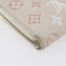LOUIS VUITTON Monogram Coussin Zippy Long Wallet Pink M82290 LV Auth 143915-7