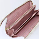 LOUIS VUITTON Monogram Coussin Zippy Long Wallet Pink M82290 LV Auth 143915-9