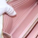 LOUIS VUITTON Monogram Coussin Zippy Long Wallet Pink M82290 LV Auth 143915-10