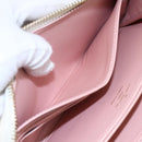 LOUIS VUITTON Monogram Coussin Zippy Long Wallet Pink M82290 LV Auth 143915-22