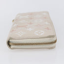 LOUIS VUITTON Monogram Coussin Zippy Long Wallet Pink M82290 LV Auth 143915-4