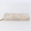 LOUIS VUITTON Monogram Coussin Zippy Long Wallet Pink M82290 LV Auth 143915-6