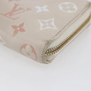 LOUIS VUITTON Monogram Coussin Zippy Long Wallet Pink M82290 LV Auth 143915-14