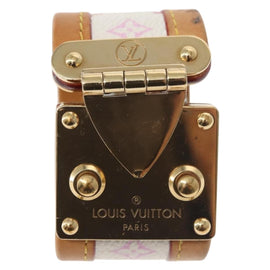 LOUIS VUITTON Monogram Multicolor Cerule Bracelet White M92593 LV Auth 143917 - 0