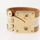 LOUIS VUITTON Monogram Multicolor Cerule Bracelet White M92593 LV Auth 143917-6