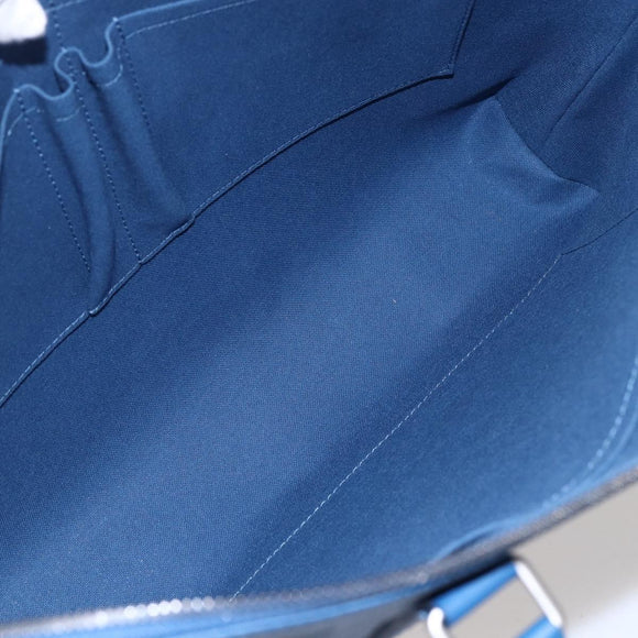 LOUIS VUITTON Damier Infini Porte DocumentsJules Bag Blue N41328 Auth 143920