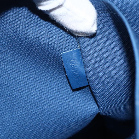 LOUIS VUITTON Damier Infini Porte DocumentsJules Bag Blue N41328 Auth 143920