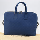 LOUIS VUITTON Damier Infini Porte DocumentsJules Bag Blue N41328 Auth 143920-26