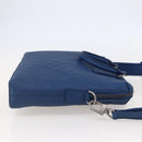 LOUIS VUITTON Damier Infini Porte DocumentsJules Bag Blue N41328 Auth 143920-5