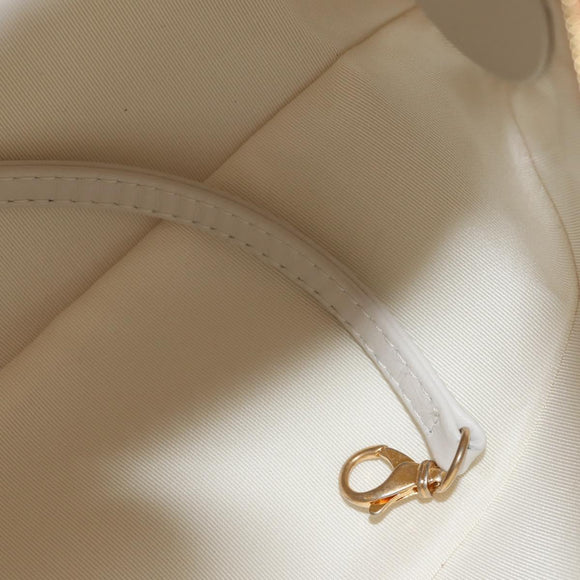 CHANEL 2019 SS Beach Ball Shoulder Bag Calf Skin Pink Gold CC Auth 143921SAM