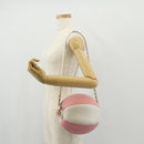 CHANEL 2019 SS Beach Ball Shoulder Bag Calf Skin Pink Gold CC Auth 143921SAM-26