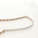 CHANEL 2019 SS Beach Ball Shoulder Bag Calf Skin Pink Gold CC Auth 143921SAM-14